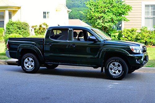 Rokblokz Mud Flaps For 2005-2015 Toyota Tacoma - Multiple Colors Available - Set Of 4 - Includes Hardware And Detailed Instructions (Regular, Original, Black With Black Logo) #TOP6