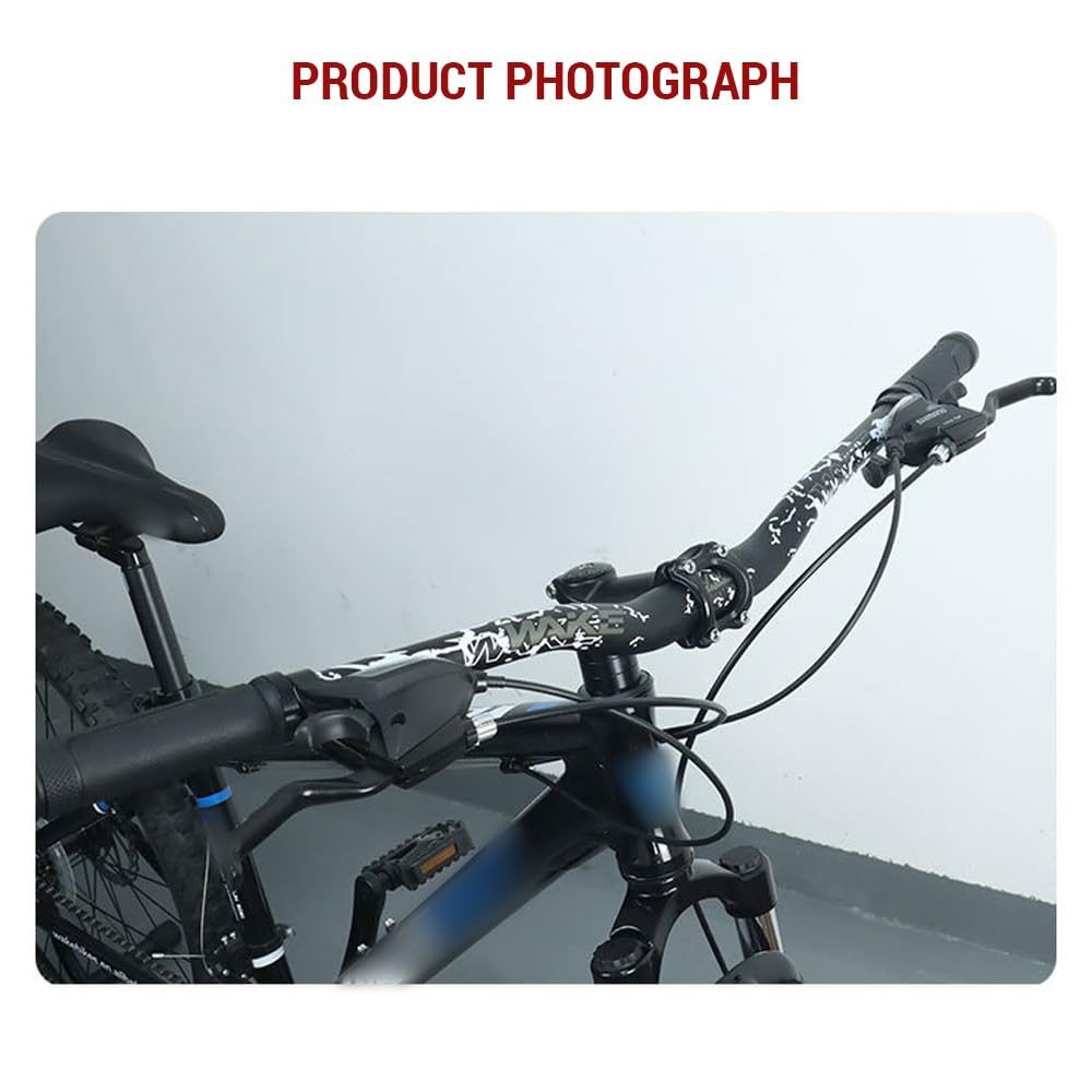 Lixada Fahrrad Lenker 31.8MM Aluminiumlegierung Lenker Fahrradlenker Riser Bar für Rennrad MTB Mountainbike 780mm Matter Lackierung Sport & Freizeit
