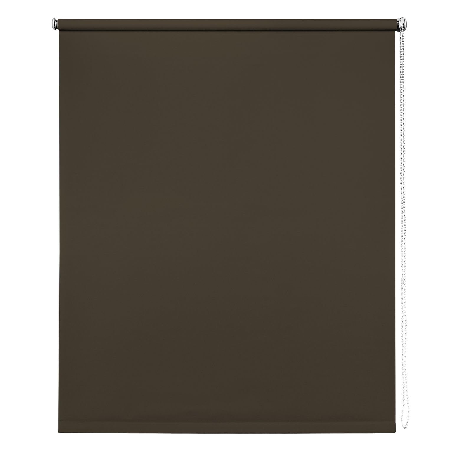 Thermal Blackout Roller Blinds - Chocolate / 50