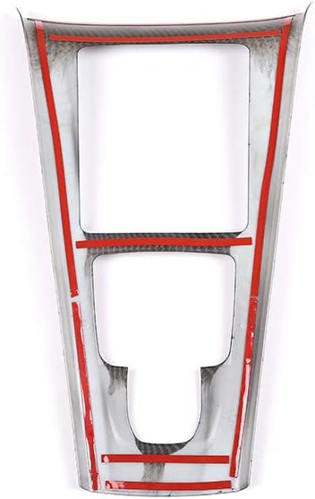 YIWANG Carbon Fiber Style ABS Car Center Console Protection Frame Trim for Mercedes Benz A Class W177 2019 Accessories