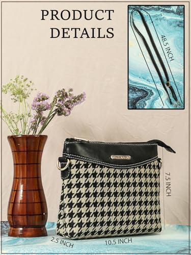 Image of Bagsy Malone Affascinante Eleganza Sling Bag-Black&Cream