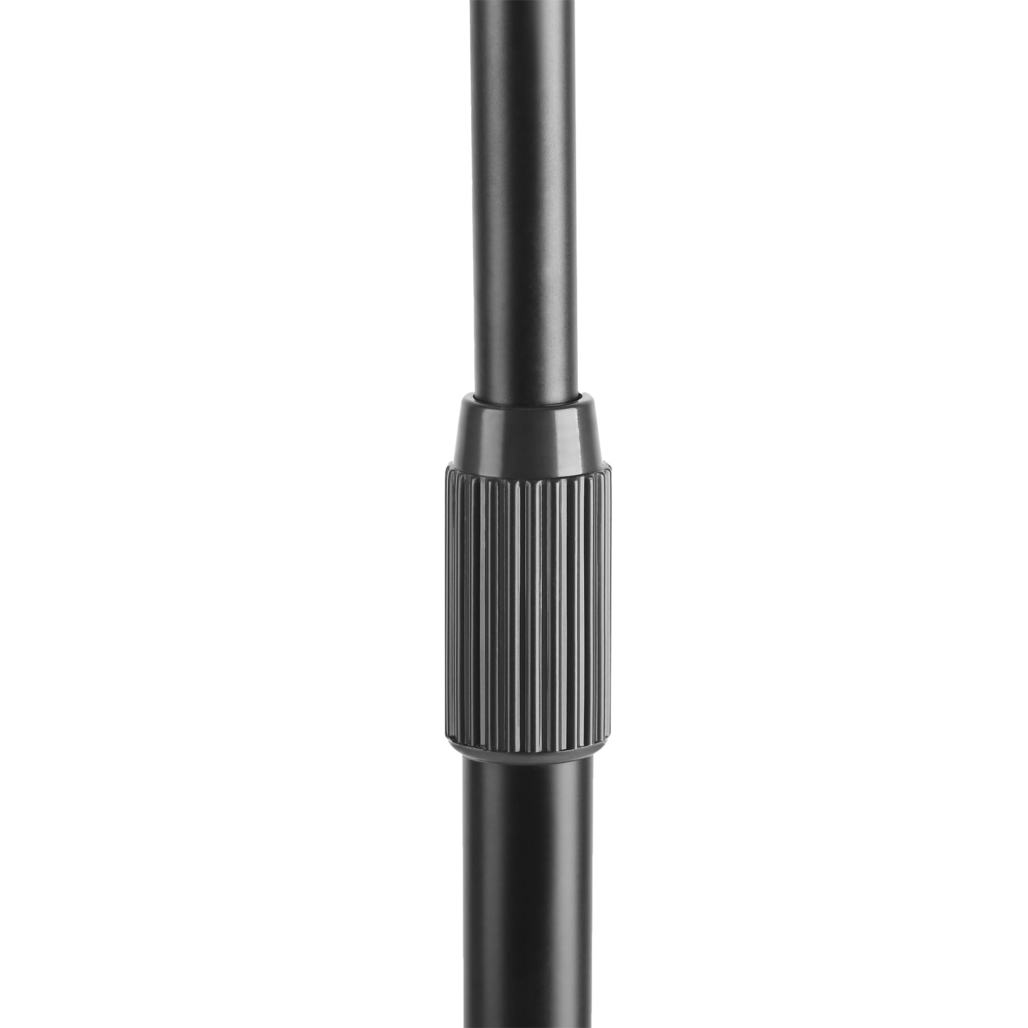 Audizio HTS10 Pied d'Enceinte Réglable en Hauteur Lot de 2 - Noir, Système de Gestion des Câbles, Base Lourde et Stable, Idéale pour Profiter de la Qualité de Son chez Vous ou au Travail