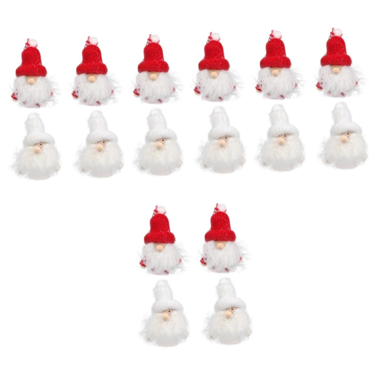 Cabilock Adornos Navideños Colgantes De Papá Noel Decoraciones para Árbol De Navidad Accesorios para Interiores Y Exteriores 4 Piezas X 4