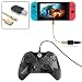 FastSnail Controller Converter for Nintendo Switch, Makes PS3/PS4 Dualshock/XBOX 360/XBOX ONE Controllers Compatible with Your Nintendo Switch, Support Vibration, with Type-C OTG Cable