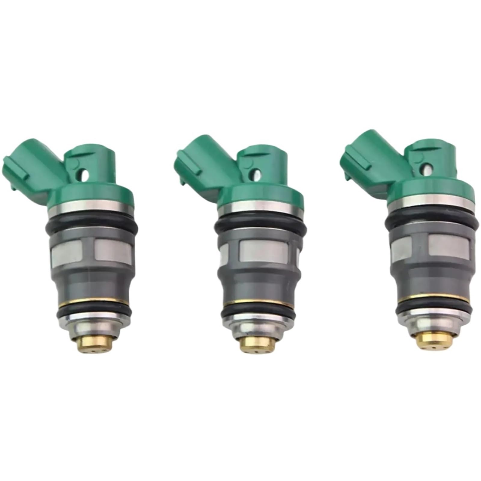Qorpmbwk 3Pcs Fuel Injectors 15710-87J00 Compatible For 1999-2010 Suzuki