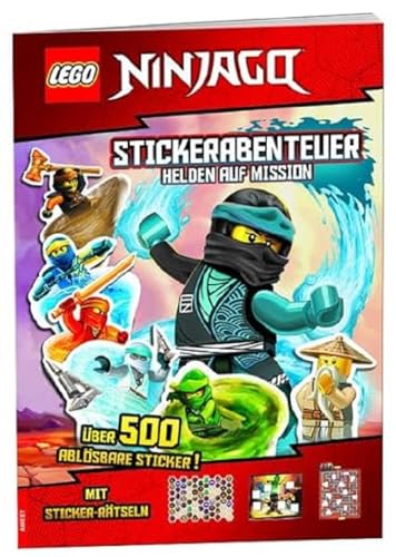 Preisvergleich Produktbild LEGO® NINJAGO® Stickerabenteuer - Helden auf Mission: mit vielen Stickern
