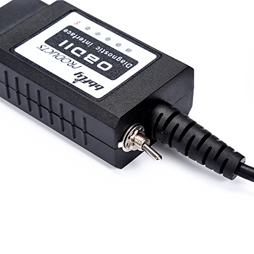 ForScan bbfly BF32302 cable de diagnosis USB compatible con ELMconfig Focccus para Windows 10 y 11 2
