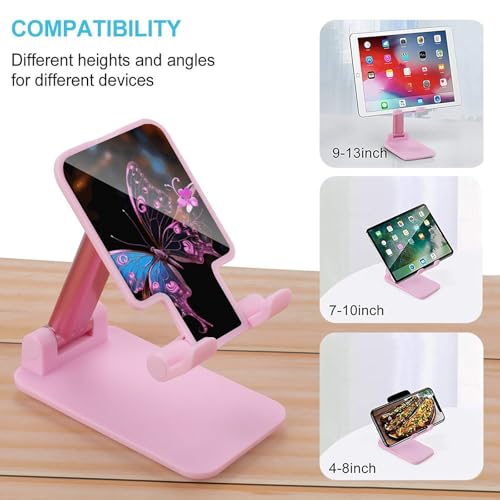 Support de téléphone portable universel mignon papillon ajustable pour smartphone iPhone Android - 3
