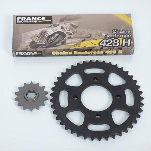 Kit Catena Trasmissione 14x41 Moto Suzuki 125 Gn 1996-2007 Pignone Corona