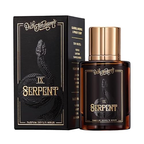 DICK JOHNSON Parfum Serpent Devil's Hour 50 ml – Exklusiver Herrenduft mit Oud, Moschus & Vanille – langanhaltendes Parfüm für Männer – maskulin, verwegen & tiefgründig – Bold Scent im edlen Flakon