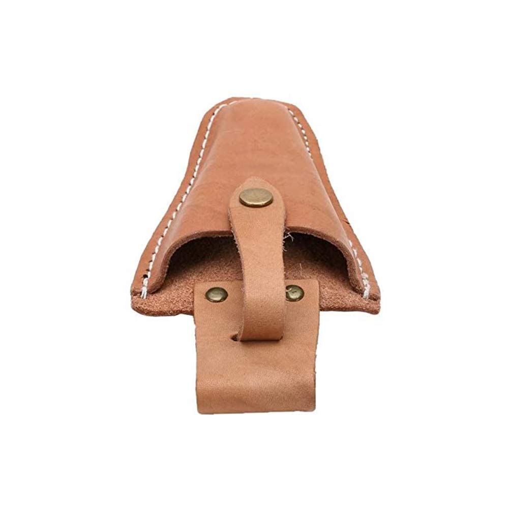 HNYG Echt lederen messenschede, lederen gereedschapshouders riemhouder, tuingertas voor tangen, snoeischaar, snoeischaar, schaar of tuinmes lederen holster