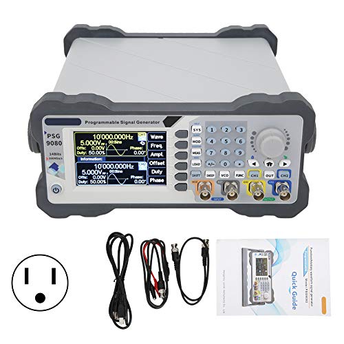 LiebeWH PSG9080 80MHZ Programmable Dual Channel Arbitrary Waves Generator Generator for Industrial Debugging(US PULG 110V)