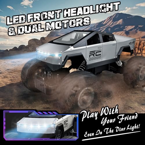 image for WIAORCHI 1:12 Scale RC Cars Remote Control Car, 4WD Off-Road Truck, Me