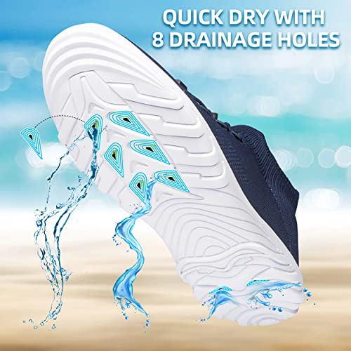 Image of DOUSSPRT Womens Walking Shoes Slip On Hypersoft Sock Tennis Water Sneakers Casual Mesh Comfortable Athletic Breathable Running