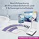Clearblue 33 Tests Kinderwunsch Fertilitätsmonitor, Zykluscomputer Nachfüllpackung, 30x Ovulationstest und 3x Schwangerschaftstest, Fruchtbarkeitstest für Frauen zur Bestimmung des Eisprung