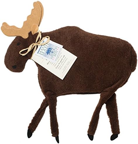 Maine Warmers Moose Microwave Body Warmer - Corn Filled Heating Pad - Heat or Freeze!