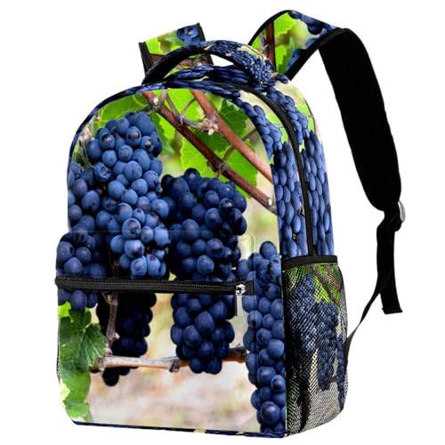 Sac à dos d'école multicolore filles garçons grand sac de voyage fruits