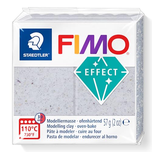 STAEDTLER FIMO effect 8010 Botanical Ofenhärtende Modelliermasse, Einzelprodukt botanical malve, 8010-670