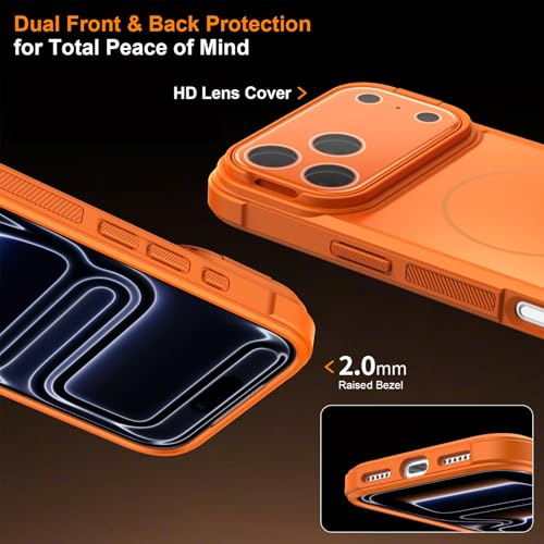 Coque iPhone 14 Pro Max silicone rigide gris cache objectif support arrière - 3