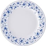 Lot de 6 Arzberg Form 1382 Porcelaine Bleu Fleurs Lot de 6 Assiettes à Dessert 19 cm