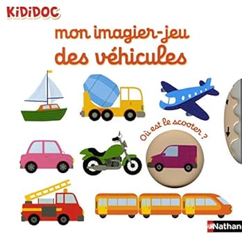 Hardcover Mon imagier-jeu des véhicules [French] Book