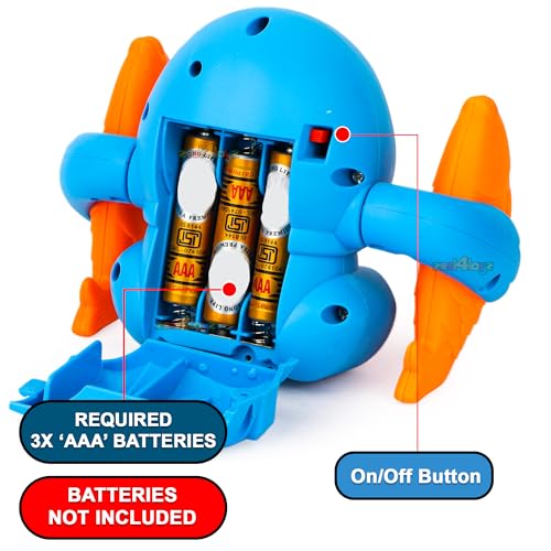 Image of Zest 4 Toyz Musical Toy for Kids Toys Dancing Toy for Kids with Light & Sound Toy Spinning Rolling Doll Tumble Toy with Voice Control Birthday Gifts for Boys and Girls 1 Years+ (Penguin Design)
