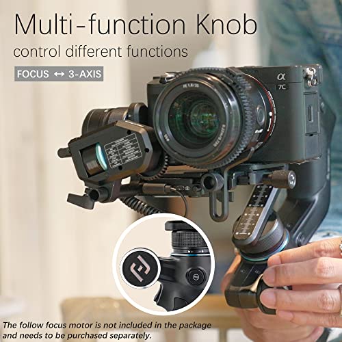 All In 1 Camera Gimbal Stabilizer - Feiyutech Scorp Mini, Handheld Video Stabilizers For Mirrorless Camera, Gopro & Smartphone, 2.6 Lb Payload, For Sony/Canon/Panasonic/Nikon/Fujifilm #TOP5