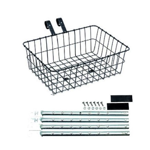 ＷＡＬＤ “フロントバスケット《前カゴ》 ＢＬＡＣＫ” 湘南鵠沼海岸発信のサムネイル