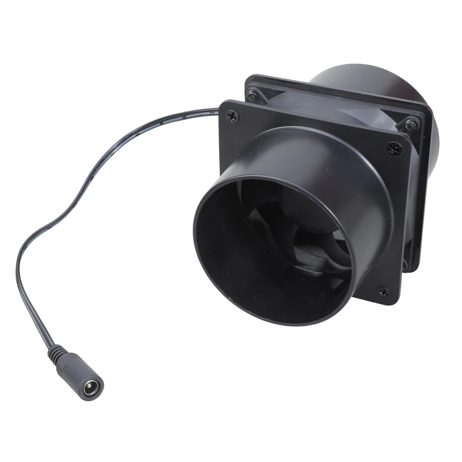 Tsophreniq 8Cm Duct Fan Powerful Inline Extractor 12V Duct Blower Indoor Air Exhaust Boosters For Workshop Basement Tent Kitchen Bathroom Exhaust