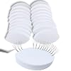 20 PCS Lash Sponges for Practice, Eye Shaped Practice Sponge, Lash Map Sponge, Eyelash Extension Beginners Supplies Kit, Cosmetic Makeup Sponge, Disposable, Eyelash toolsLEES A.M.