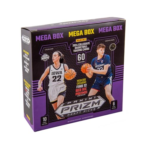 Cartes à collectionner Panini Prizm Collegiate Basketball édition Mega Box