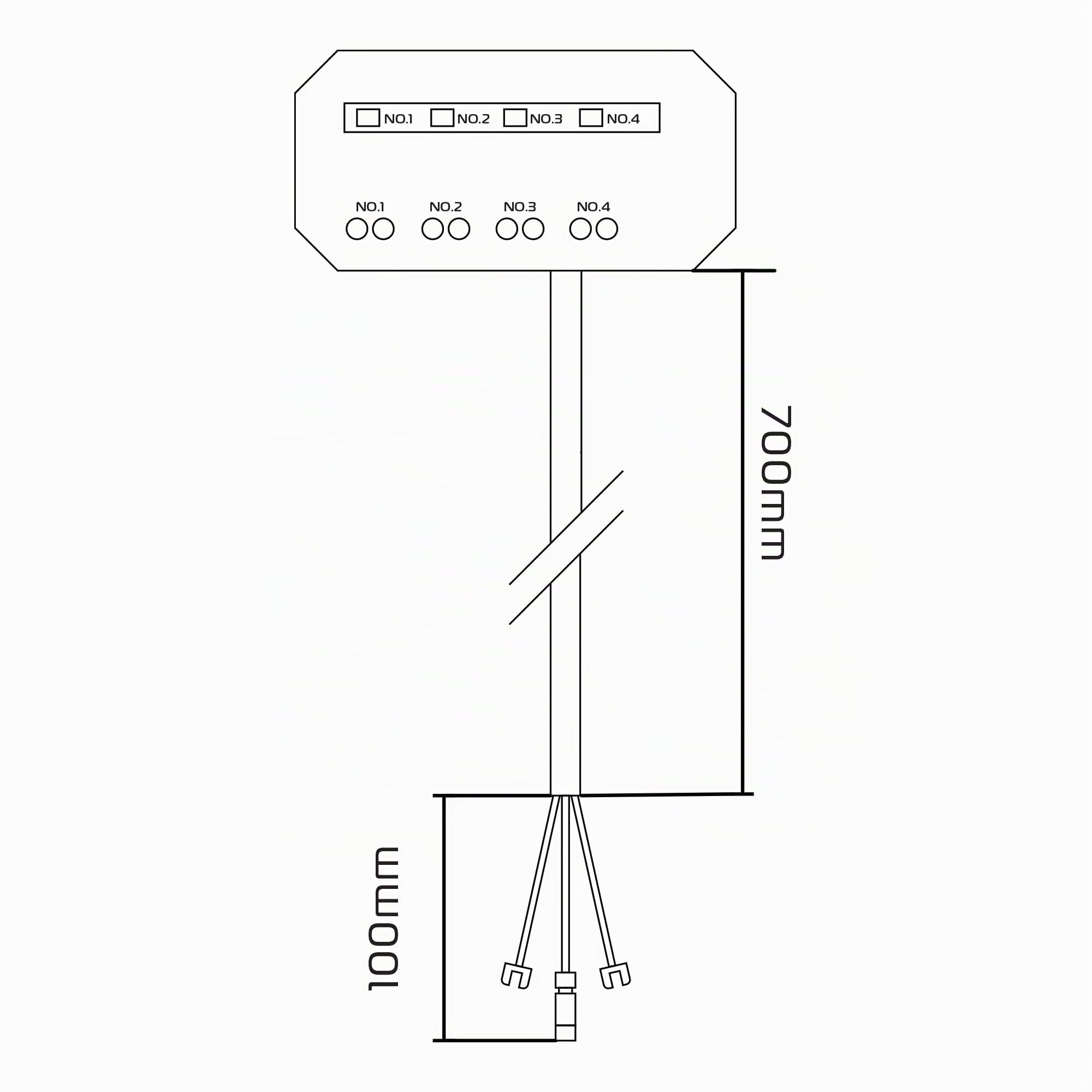 Oxford Scatola dei fusibili per moto, 12 V, con relè, cablaggio rapido, portafusibili a 4 vie, con indicatori luminosi e fusibile da 5 A, per moto, fari di moto, navigatori, porta telefono,