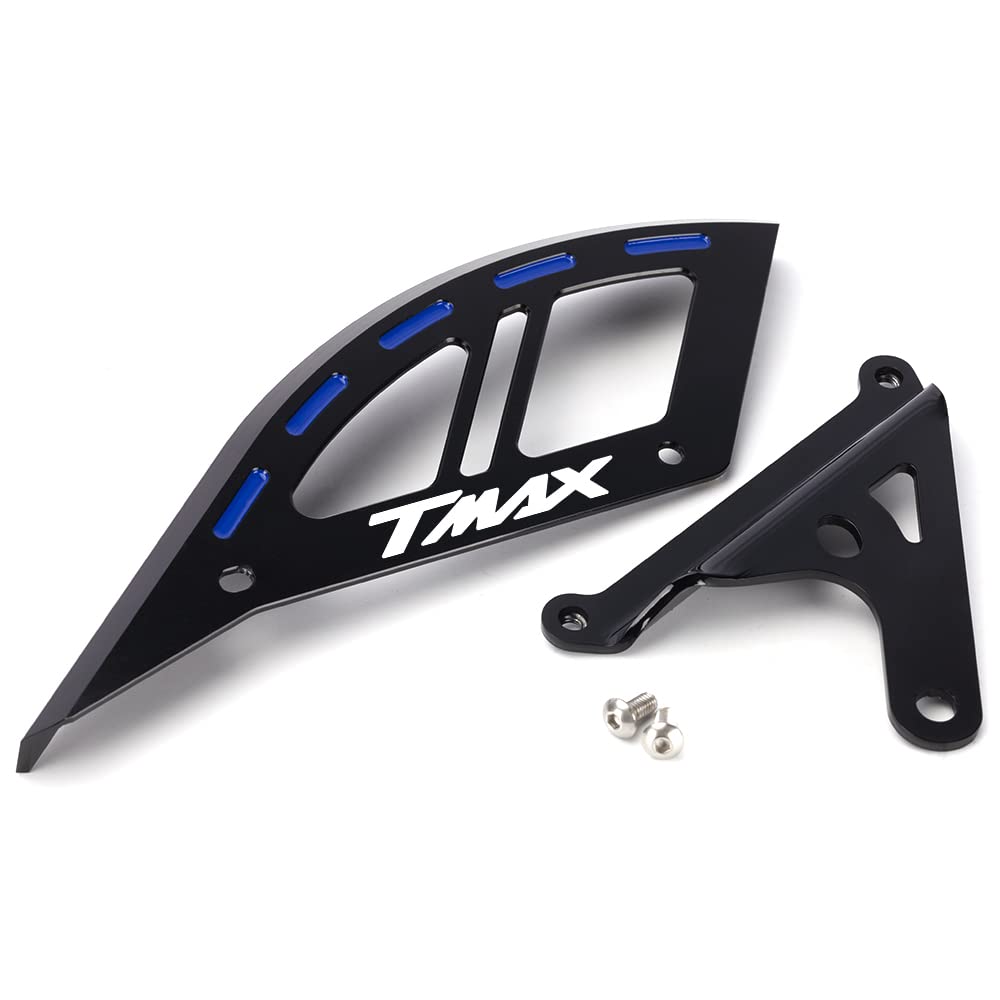 Modeer Per Tmax560 Techmax Tmax530 DX/SX tutti gli anni moto CNC disco freno posteriore protezione rotore Tmax 560 Tech Max 530 DX SX accessori (nero 2)