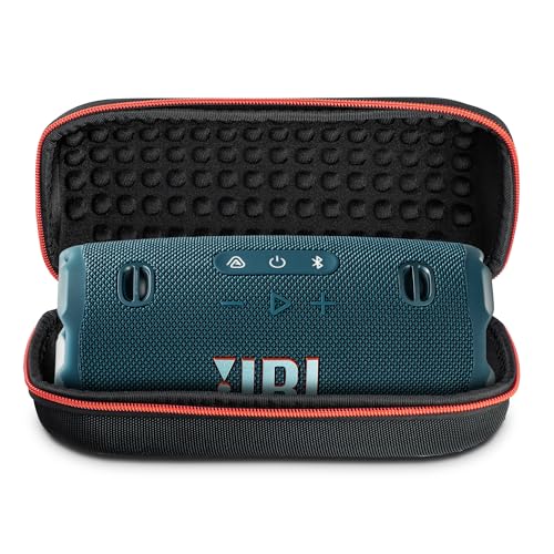 Image of JBL Charge 6 Portable Bluetooth Speaker (Blue) | IP68 Waterproof, DustProof, and DropProof, Outdoor Wireless Audio |28Hrs Playtime + Travel Case Bundle