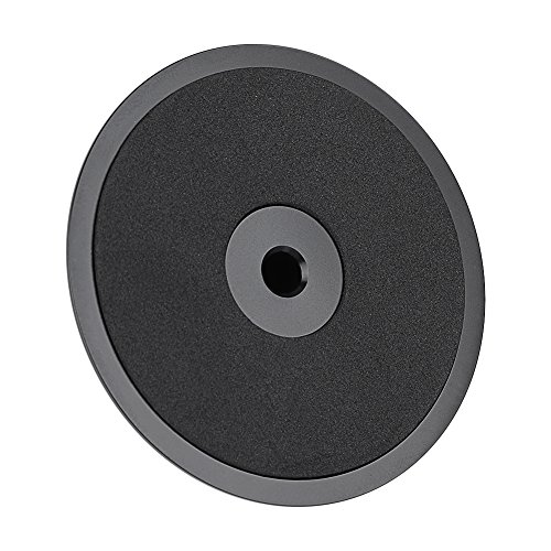 Stabilizzatore per Giradischi LP, Peso in Metallo per Dischi in Vinile con Base Protettiva Antiscivolo – Stabilizzatore Record per Giradischi Analogici, Accessorio per Audiofili e Collezionisti