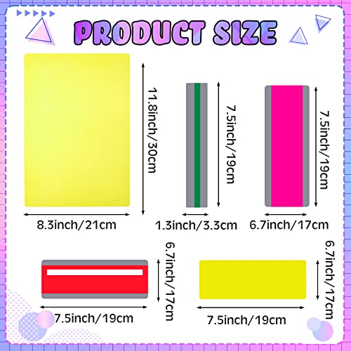 Harloon 32 Pcs Guided Reading Strips Colored Overlay Highlight Bookmarks Highlighter Reading Strips For Kids Dyslexia Students Books Reading Tools, Mixed Colors And Sizes #TOP1
