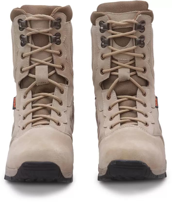 Genuine Leather Commando Boots for Men Tough and Stylish Outdoor Shoes-image-7