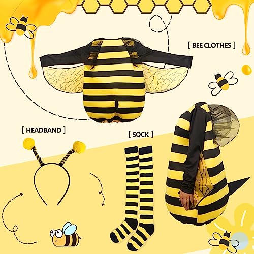 Disfraz infantil de abeja Bumblebee tamaño mediano miniatura 6