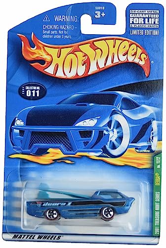 Hot Wheels Deora 2001 Treasure Hunt Series Azul miniatura 1