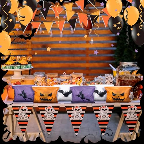 150 Pcs Halloween Cosmetic Bag Bulk, EVA Witch Bat Pumpkin Makeup Bag, Travel Purse Pouch Toiletry Organizer with Zipper for Women, Goodie Snacks Candy Gift Bags for Halloween Party Favors (3 Styles)4