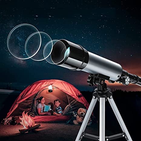 Telescope Zoom 90X HD Focus Astronomical Refractor with Portable Tripod Stand