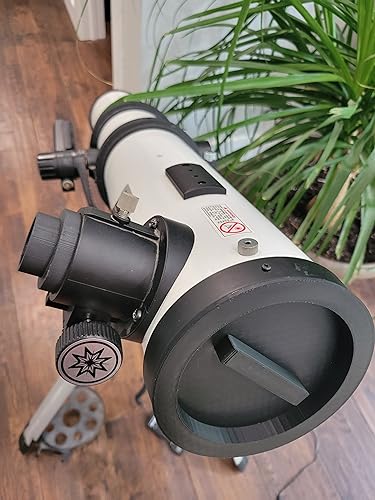 Image of Newtonian Telescope Reflector Dust Cap - Meade 114MM Compatible with DS-114AT & Other 114mm Outer Diameter Telescopes - Precision 3D Printed Telescope Dust Cover Cap for Optimal Protection