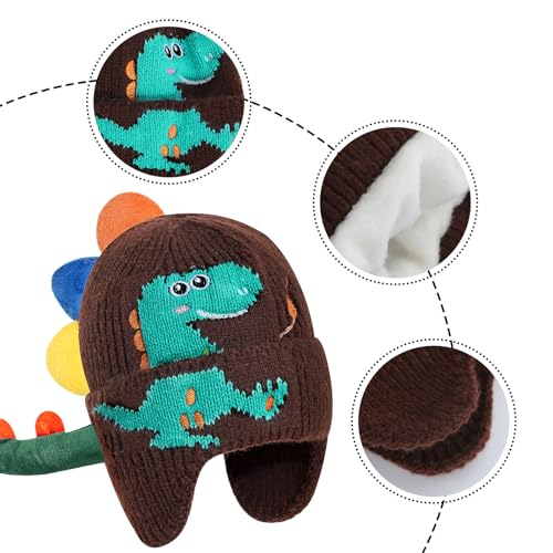 Gorro de invierno para bebé KAKU NANU de 0 a 3 años para proteger del frío 4