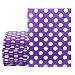 UCGOU #0 6x10" Poly Bubble Mailers Pack of 25Pcs Padded Envelopes Boutique Custom Bags (Purple Dot)