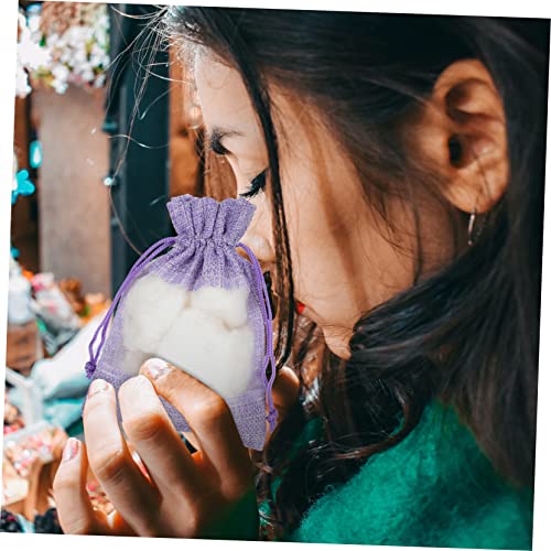 Cabilock 10 bolsas vacías de sachet para lavanda miniatura 4