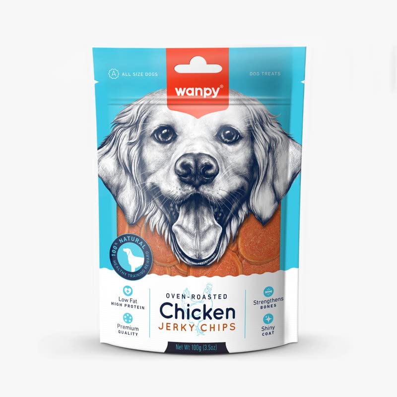 Wanpy Oven - Roasted Chicken Jerky Chips (Pack of 3) Sold by DogsNCats (B0BHT6ZWJQ) Amazon Price History, Amazon Price Tracker