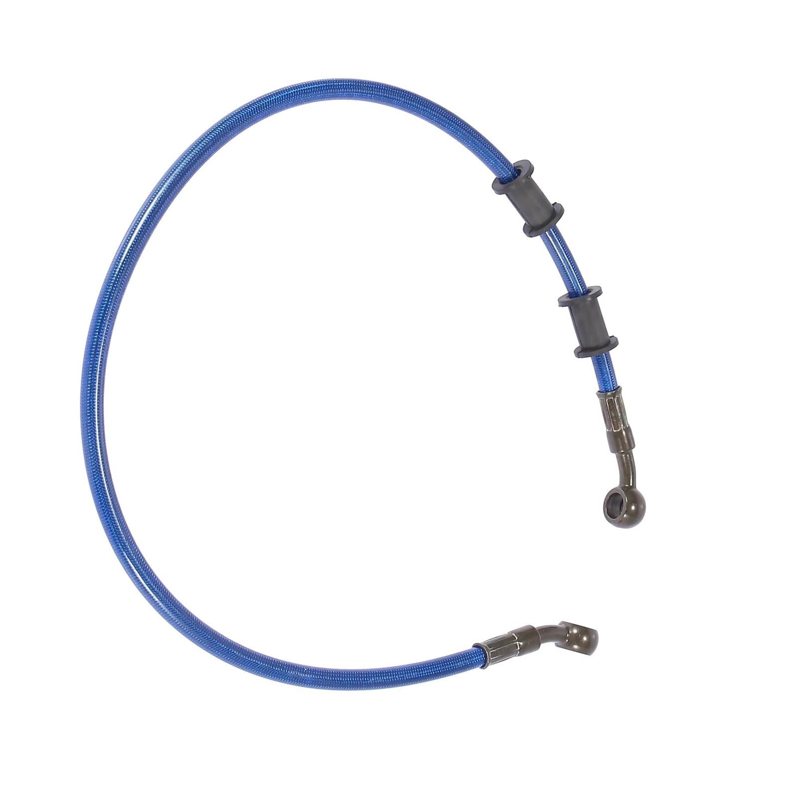 Motorbike Part Motorcycle Braided Brake Clutch Oil Hoses Line Pipe Throttle Gas Fuel 60cm 28 Degree