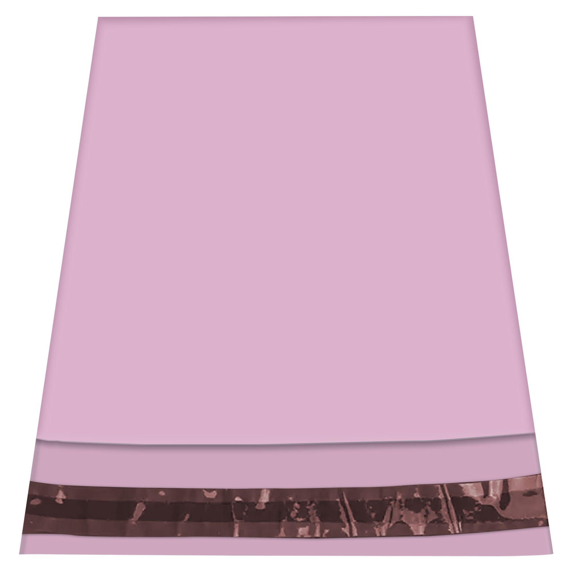 Pink Mailing Bags, iSOUL 25 Pcs Shipping Poly Postal Self Seal Bags in Size 6 x 9 Inch Size Small Mailing Bags Postage Packaging Bags 152mm to 229mm