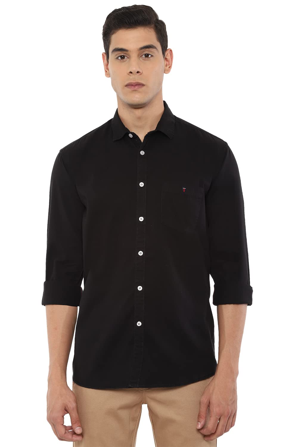 Louis Philippe Men’s Cotton Slim Fit Shirt