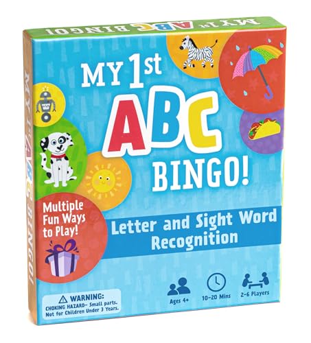 My First ABC Bingo Game, juego educativo de mesa para niños 4-8 años miniatura 1